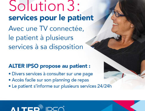 Solution 3 : services pour le patient
