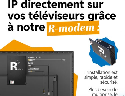 Lancement de notre modem COAXIAL